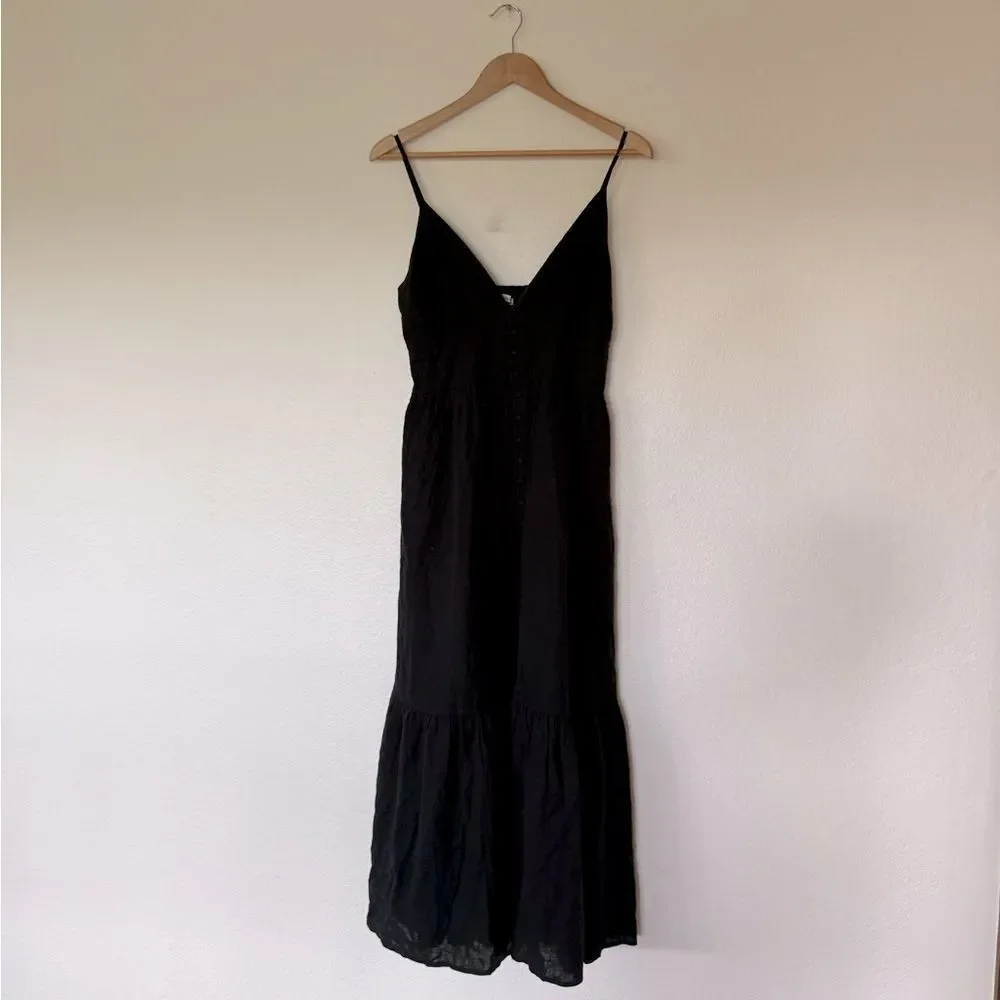 A+F Black Maxi Dress